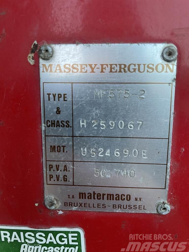 Massey Ferguson 575 Traktörler