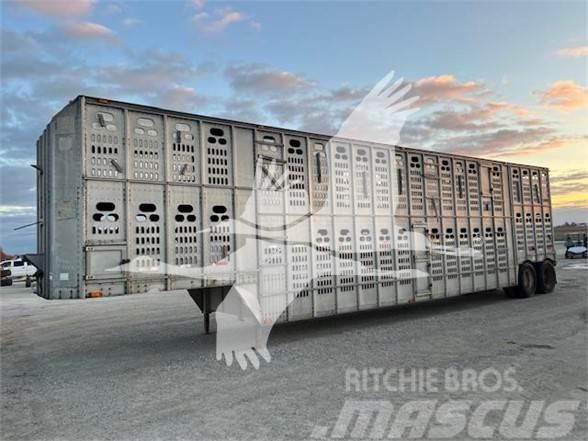 Wilson 48' CATTLE POT Animal transport semi-trailers