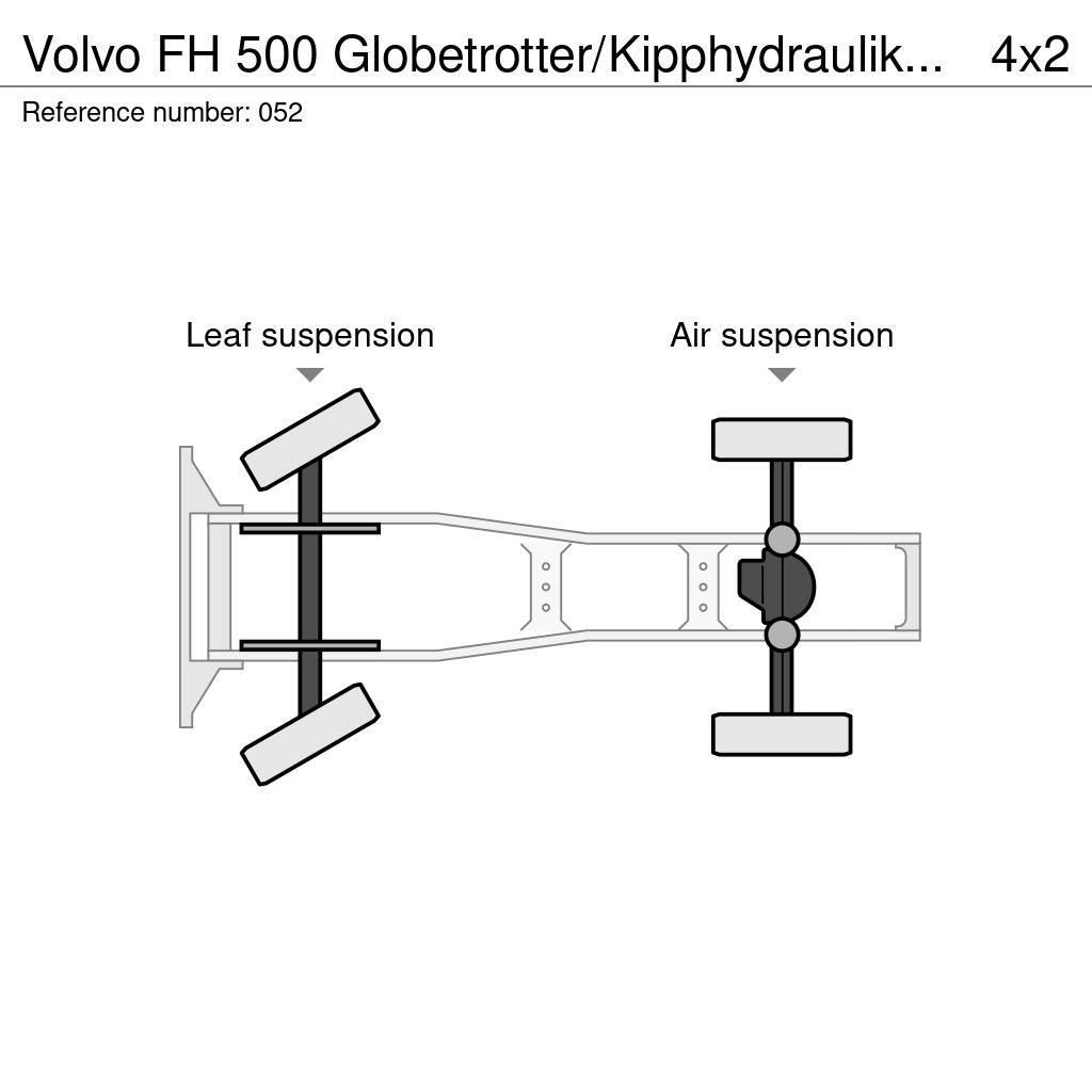 Volvo FH 500 Globetrotter/Kipphydraulik/Euro 6 Çekiciler