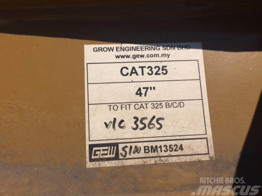 CAT 325B / 325C / 325D 47 inch HDbucket Kovalar