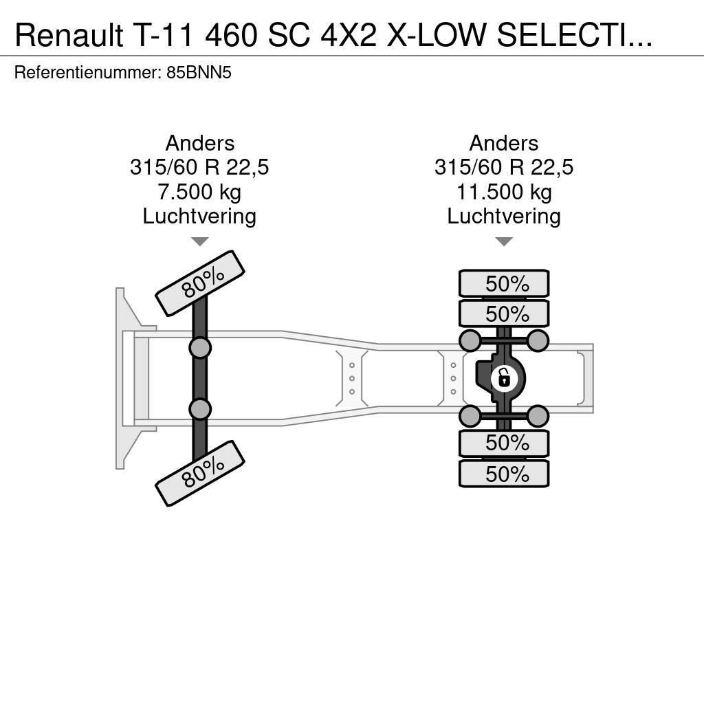 Renault T-11 460 SC 4X2 X-LOW SELECTION, HEFSCHOTEL, HYDRA Çekiciler