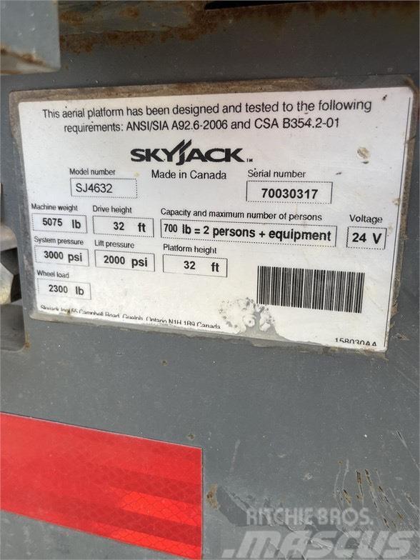 SkyJack SJ III 4632 Makasli platformlar