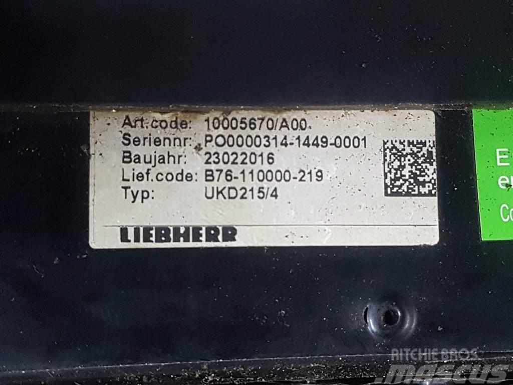 Liebherr A934C-10005670-UKD215/4-Airco condenser/Koeler Saseler