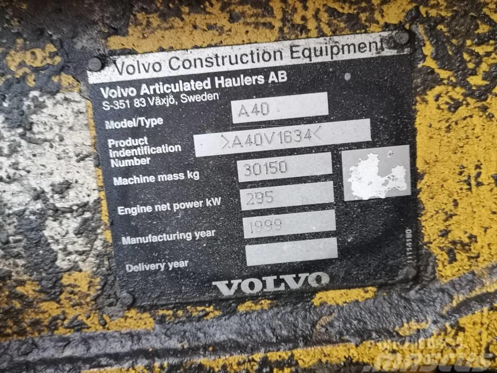 Volvo A 40 Belden kirma kaya kamyonu