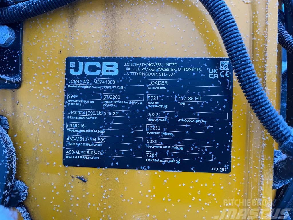 JCB 417 HT Pyöräkuormaaja Tekerlekli yükleyiciler
