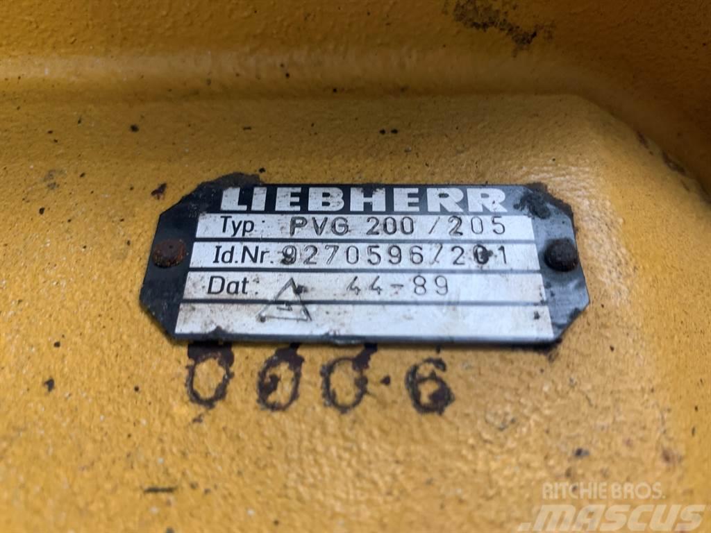 Liebherr L 541 - PVG200/ 205 - Transmission/Getriebe Sanzuman