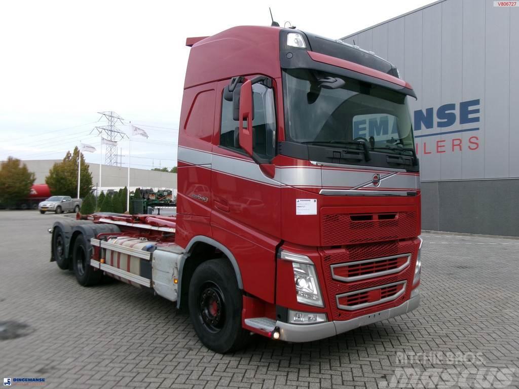 Volvo FH 540 6X2 Euro 6 container hook 21 t Vinçli kamyonlar