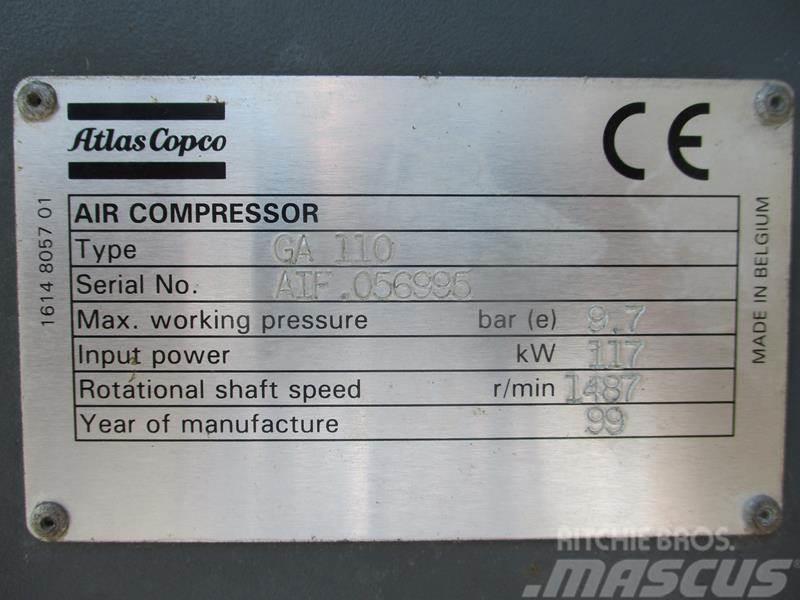 Atlas Copco GA 110 - FF Kompresörler