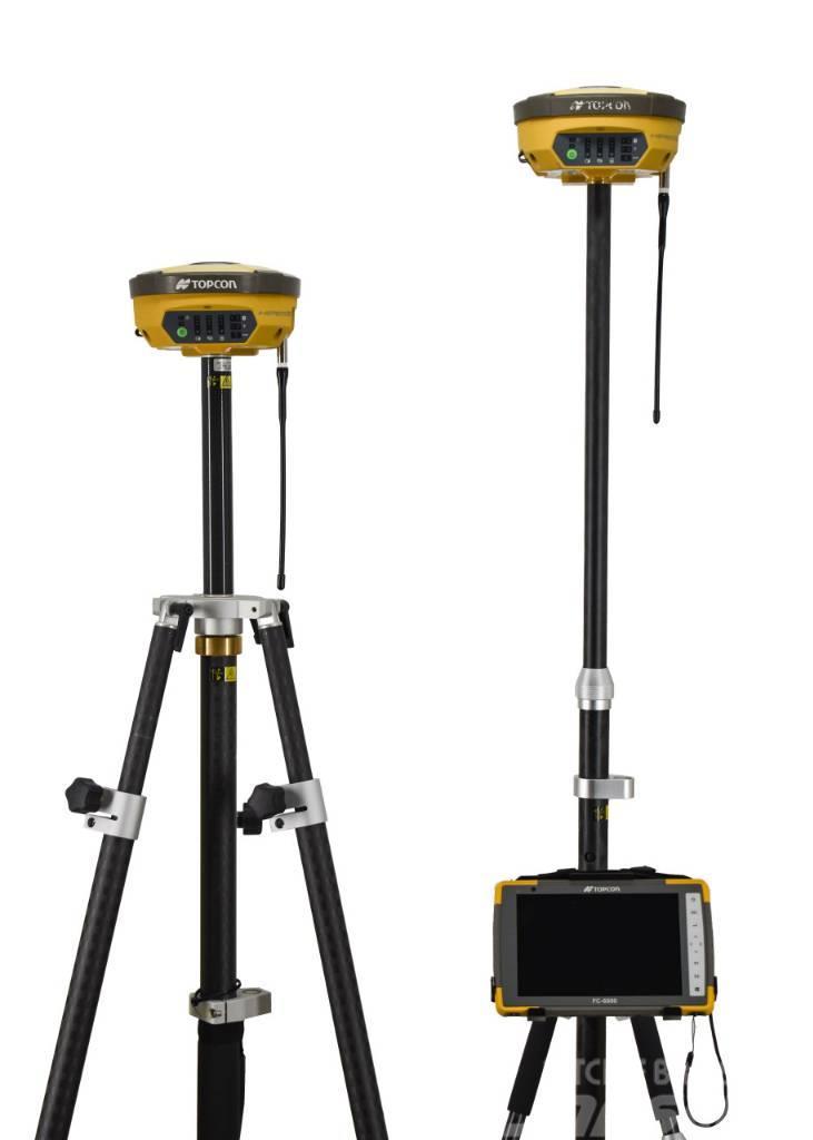 Topcon GPS GNSS Dual Hiper V UHF II w/ FC-6000 Pocket-3D Diger parçalar