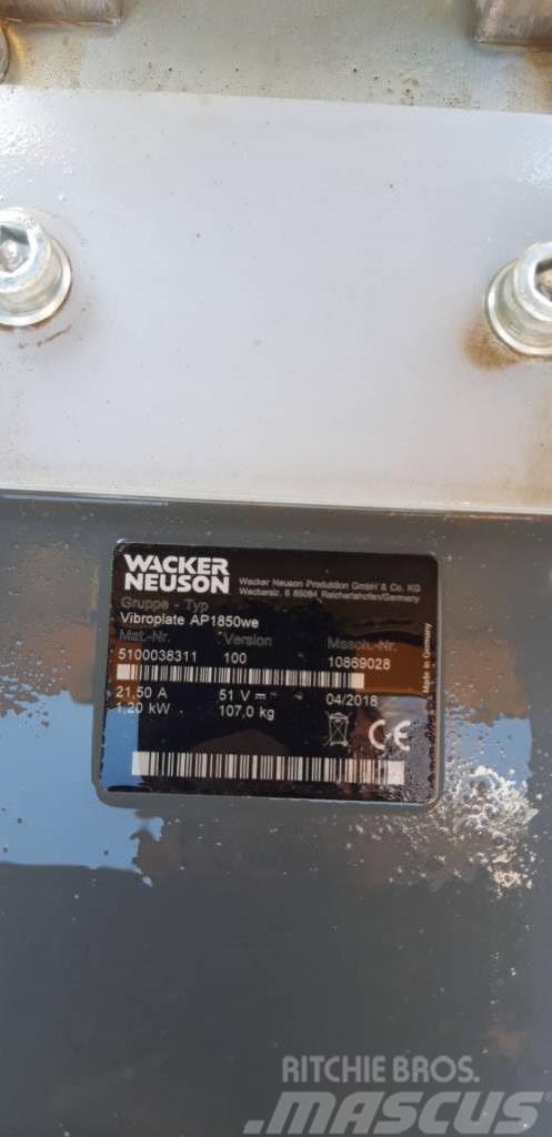 Wacker Neuson AP1850we Kompaktörler