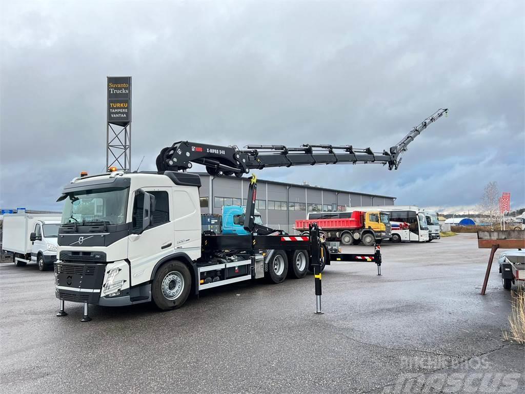Volvo FM500 8X4 Crane trucks