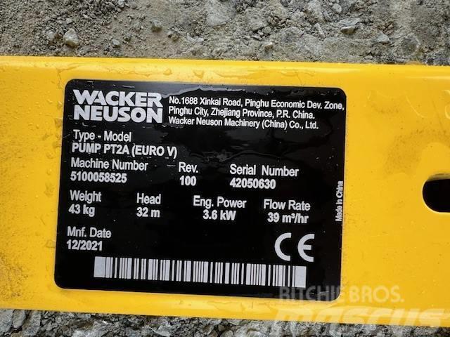 Wacker Neuson PT 2 A Su pompalari