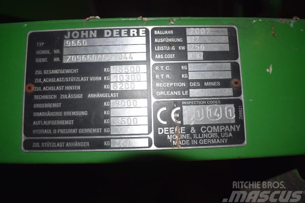 John Deere WTS 9660 i 4WD Biçerdöverler