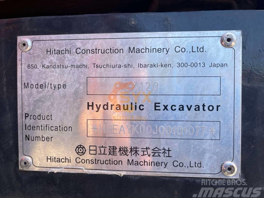 Hitachi ZX 120 Paletli ekskavatörler