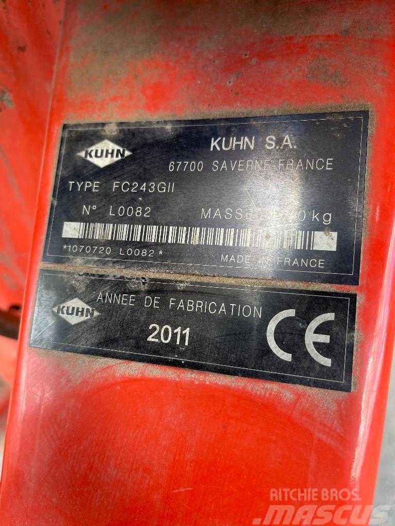 Kuhn FC 243 G II Diskli çayir biçme makinasi