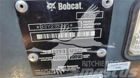 Bobcat E35i Mini ekskavatörler, 7 tona dek
