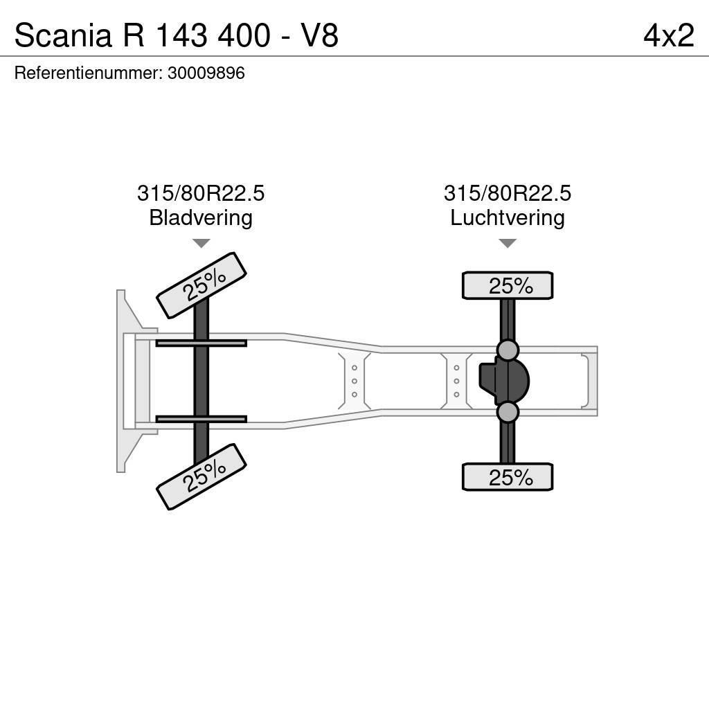 Scania R 143 400 - V8 Çekiciler