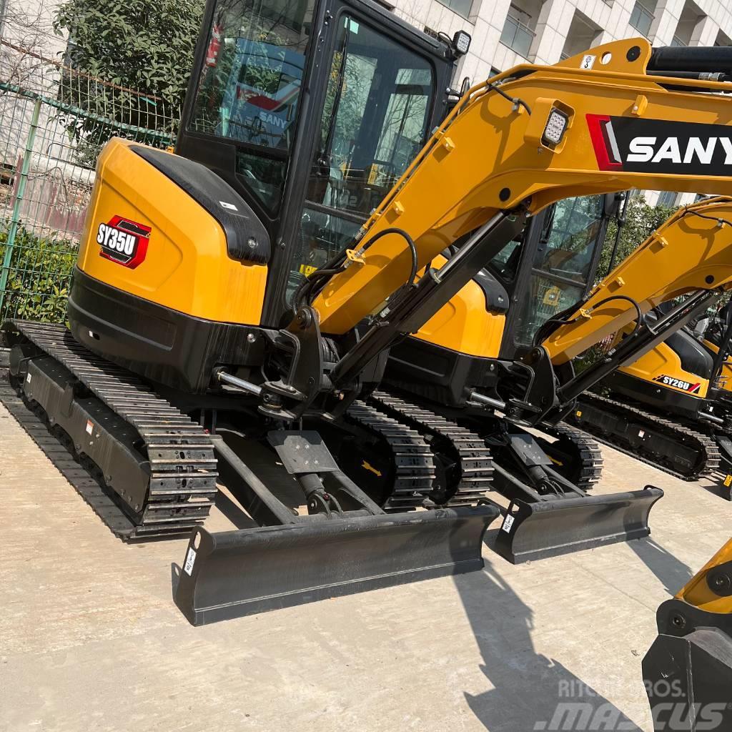 Sany SY 35 U Brand New Excavator Mini ekskavatörler, 7 tona dek
