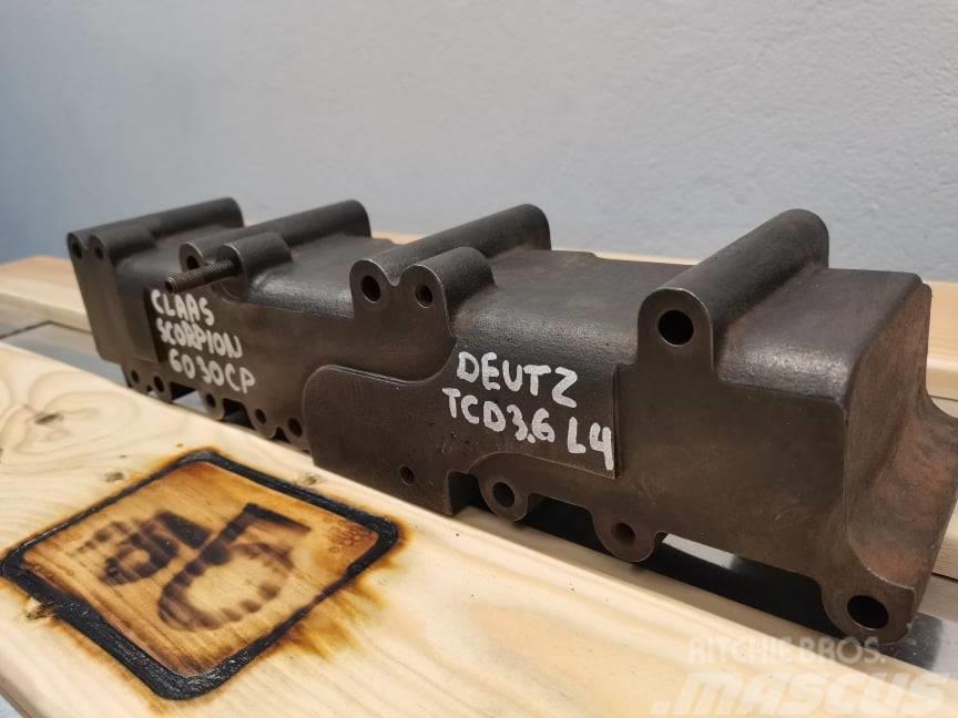 Deutz TCD 3,6 L4 {04126315R}  intake manifold Motorlar