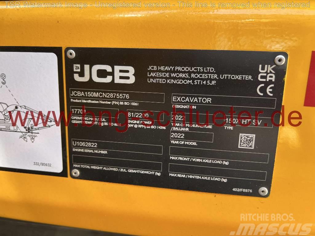 JCB 150X MOORUMBAU -Vorführer- Paletli ekskavatörler