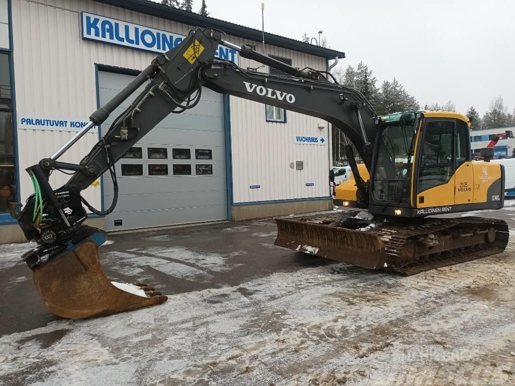 Volvo EC 140 C L Steelwrist tiltti Paletli ekskavatörler