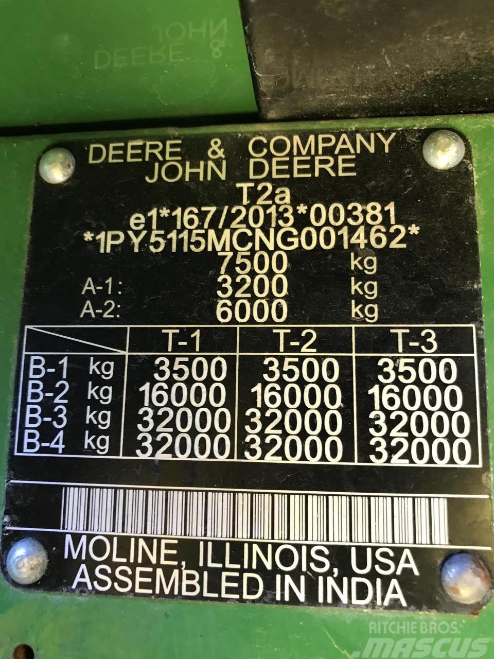 John Deere 5115M Traktörler