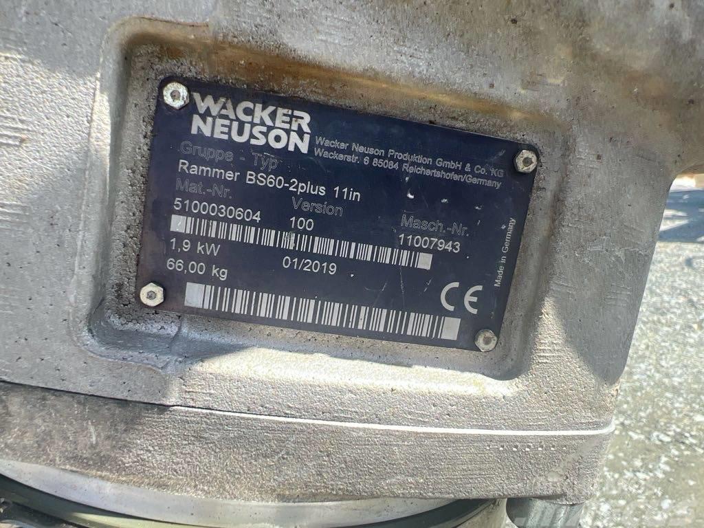 Wacker Neuson BS60-2plus 11in Sıkıştırma tokmakları