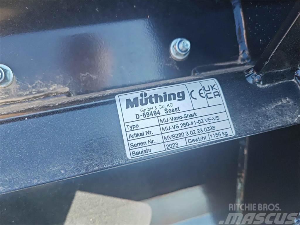 Müthing MU-VS 280 VarioShark 2.0 Hasat makineleri