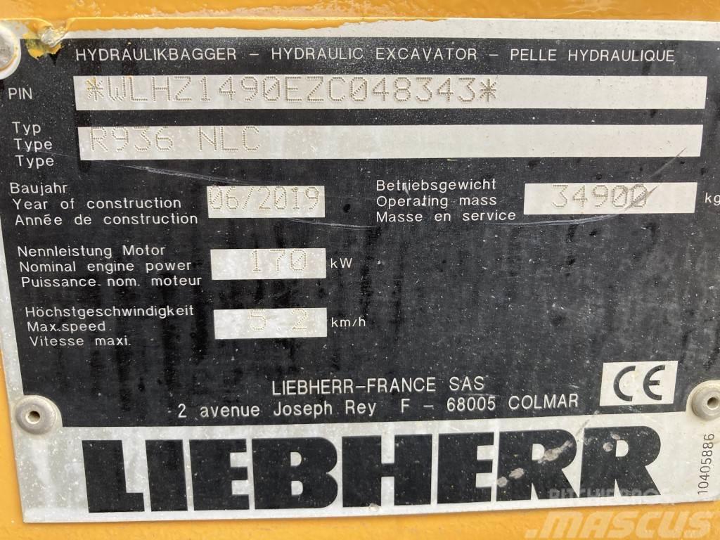 Liebherr R 936 Litronic Paletli ekskavatörler