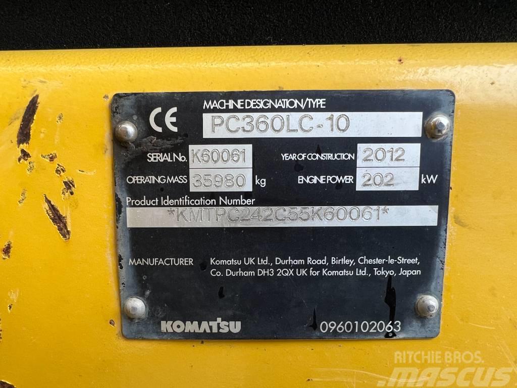 Komatsu PC360LC - Good Working Condition / CE Certified Paletli ekskavatörler