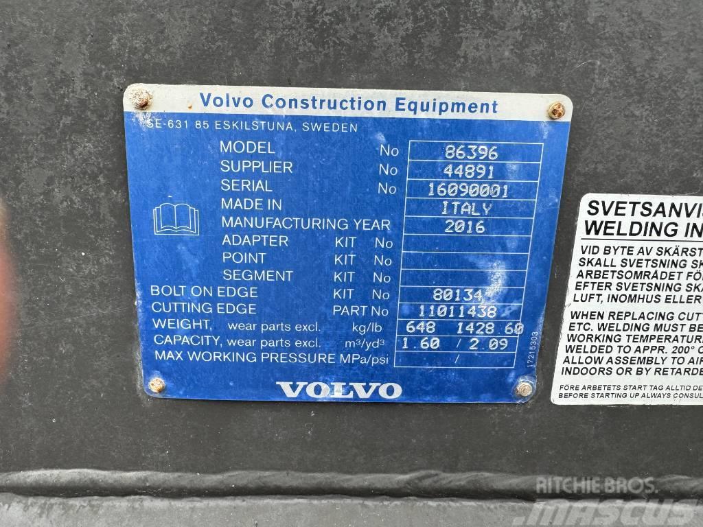 Volvo 1.6m Bucket Kovalar