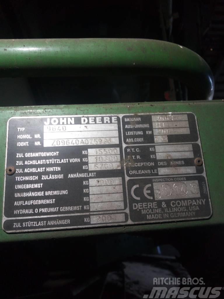 John Deere 9640 WTS Biçerdöverler