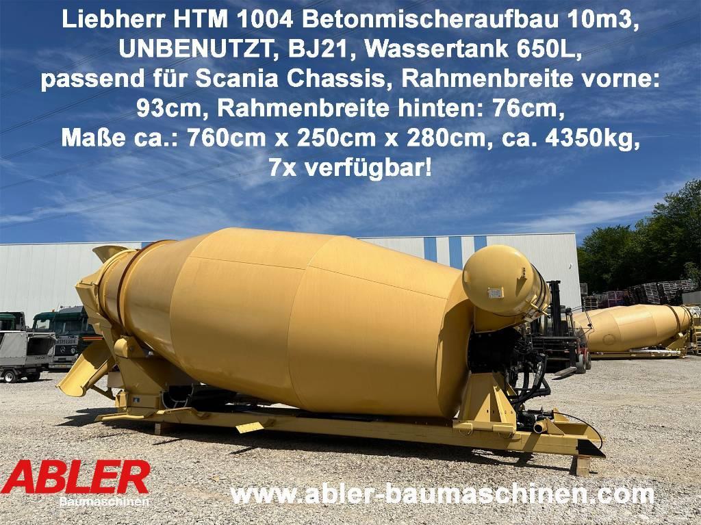 Liebherr HTM 1004 Betonmischer UNBENUTZT 10m3 for Scania Transmikserler