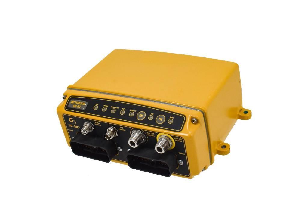 Topcon GPS Machine Control 3D-MC2 Dual Antenna MC-R3 UHF Diger parçalar