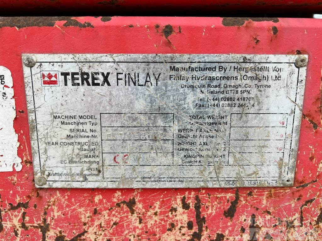 Terex Finlay 663T - New Conveyor / Good Condition Gezer eleyiciler