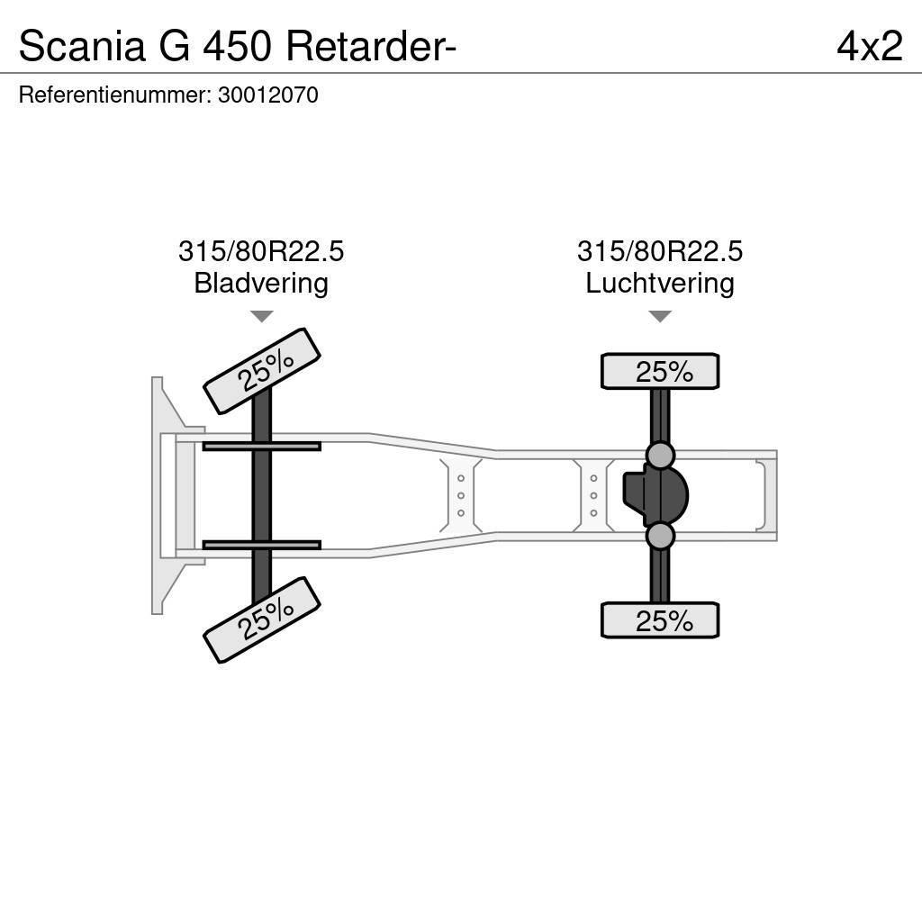 Scania G 450 Retarder- Çekiciler