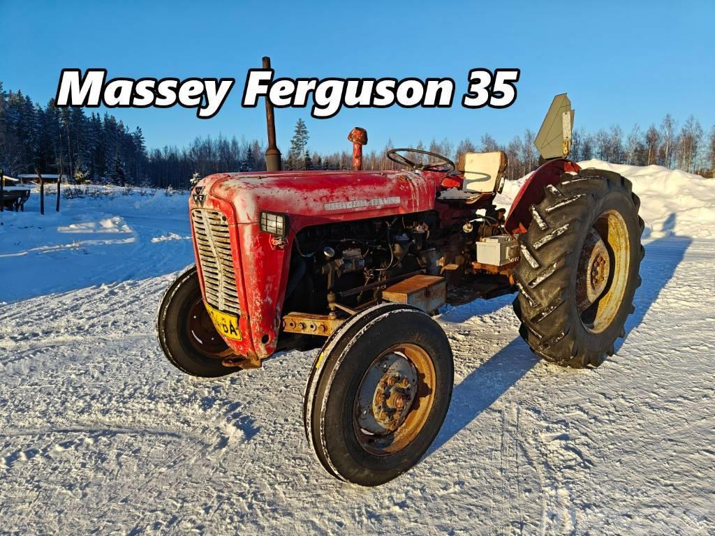 Massey Ferguson 35 - rekisterissä - VIDEO Traktörler