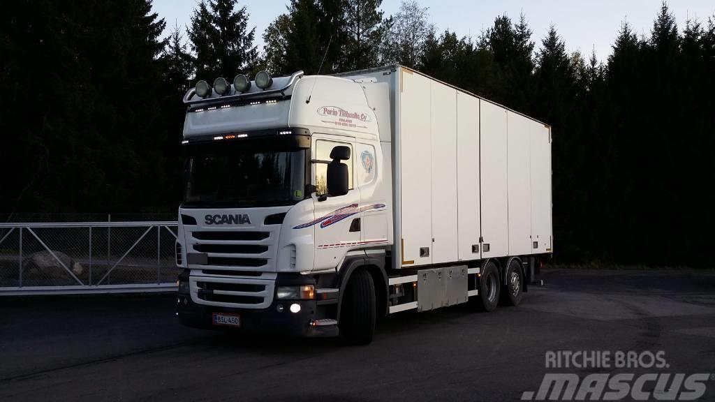 Scania R500 6x2 Kapali kasa kamyonlar