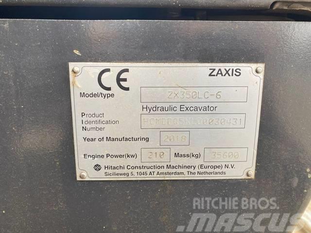 Hitachi ZX 350 LC-6 Paletli ekskavatörler