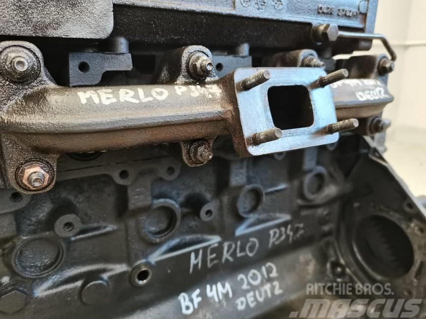 Merlo P 34.7 {Deutz BF4M 2012} exhaust manifold Motorlar