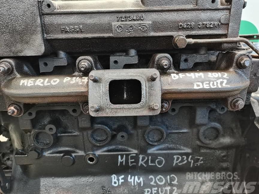 Merlo P 34.7 {Deutz BF4M 2012} exhaust manifold Motorlar