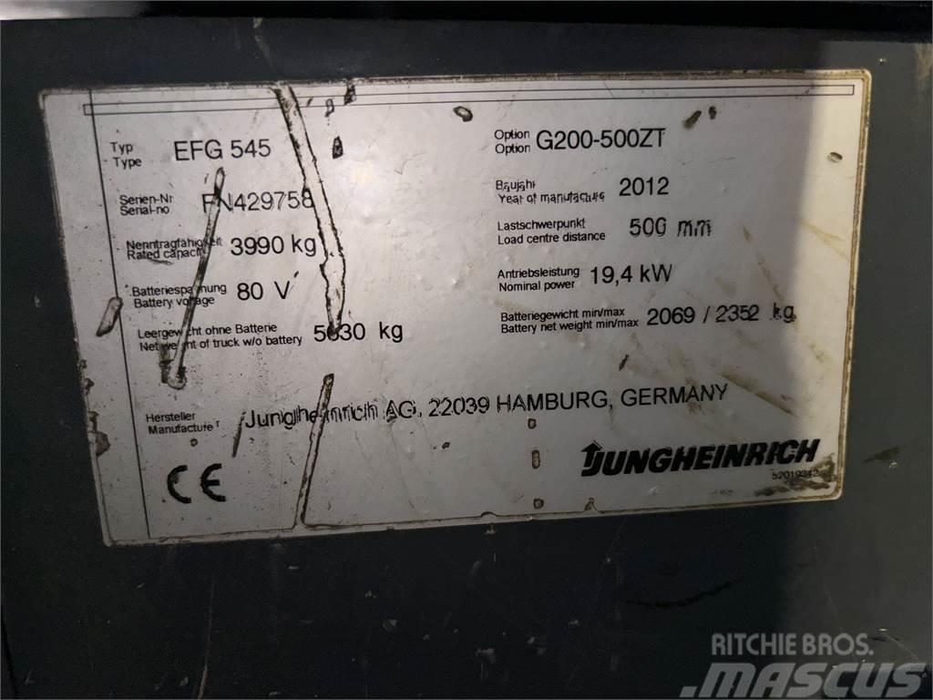 Jungheinrich EFG545 Elektrikli forkliftler