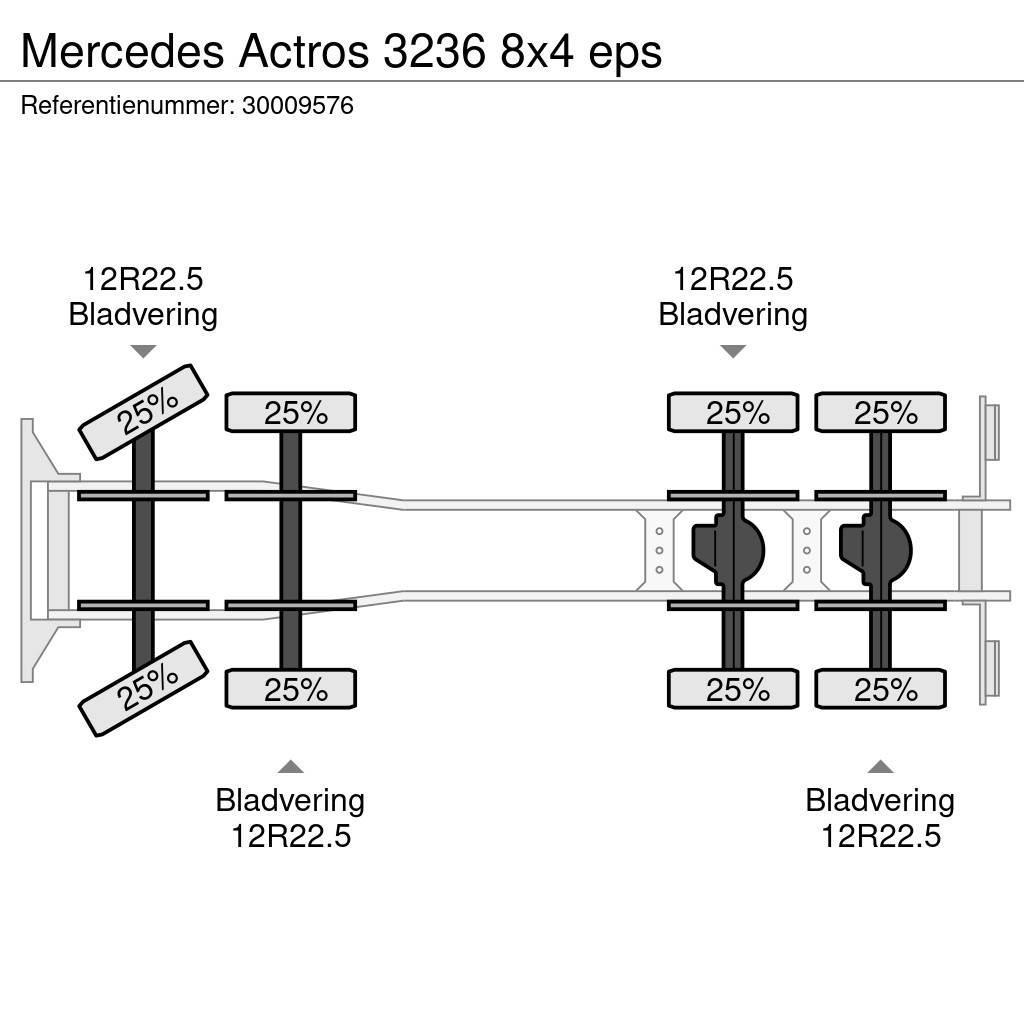 Mercedes-Benz Actros 3236 8x4 eps Transmikserler