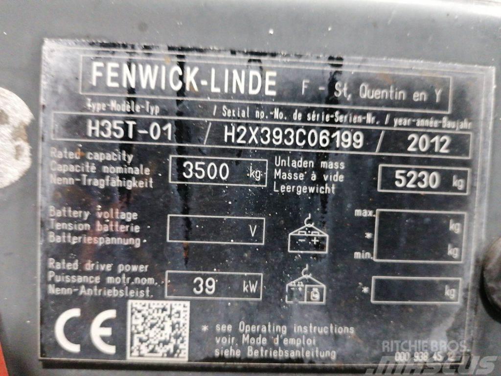 Linde H35T-01 LPG'li forkliftler
