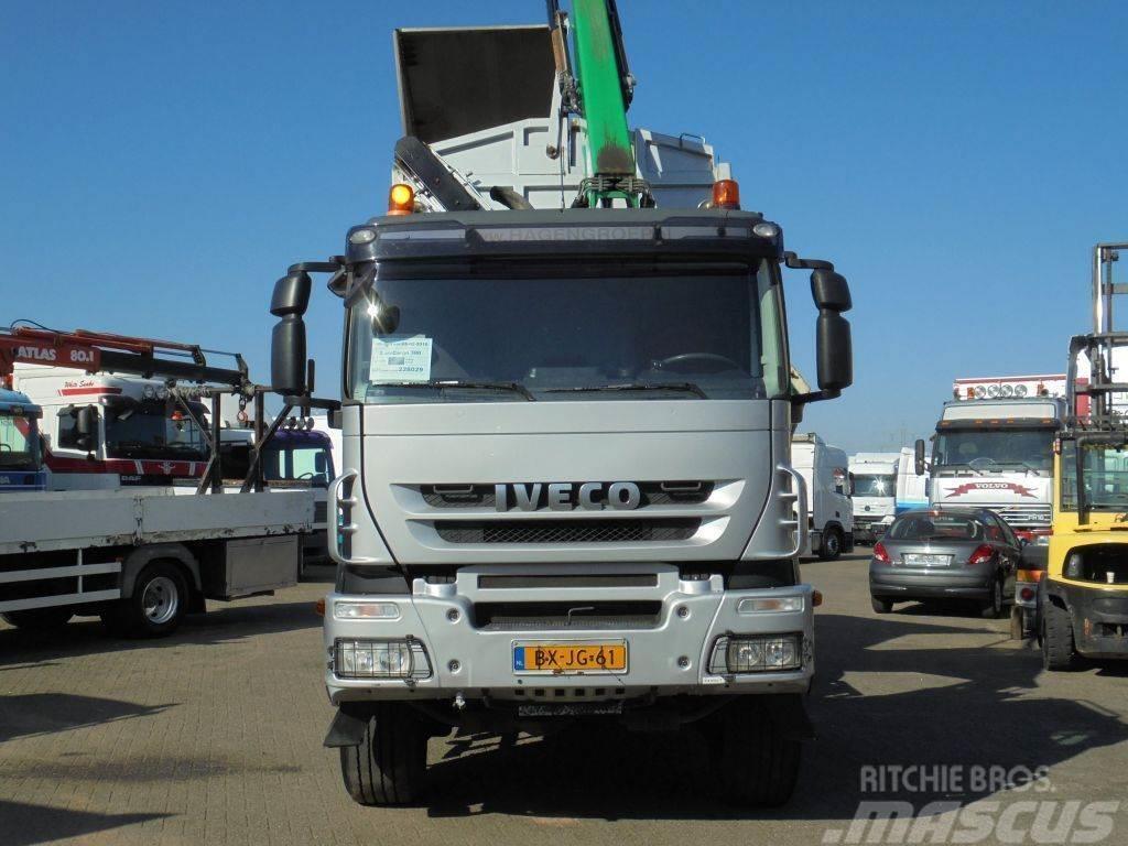 Iveco Stralis 380 + Euro 5 + HMF 1643 CRANE + KIPPER + 6 Damperli kamyonlar