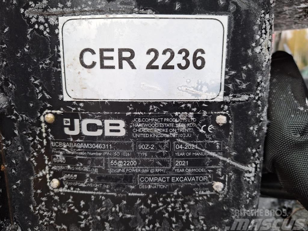 JCB 90 Z-2 Midi ekskavatörler 7 - 12 t