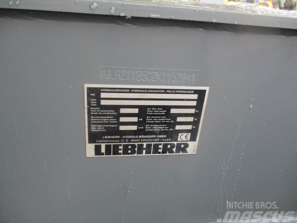 Liebherr A 920 Litronic Lastik tekerli ekskavatörler