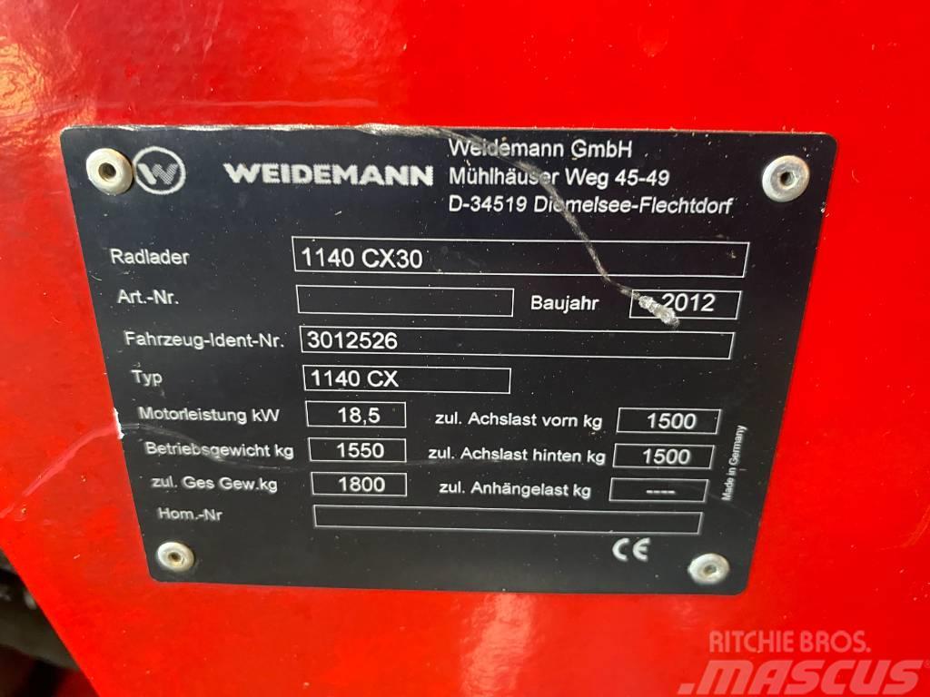 Weidemann 1140 CX30 Çok amaçlı yükleyiciler