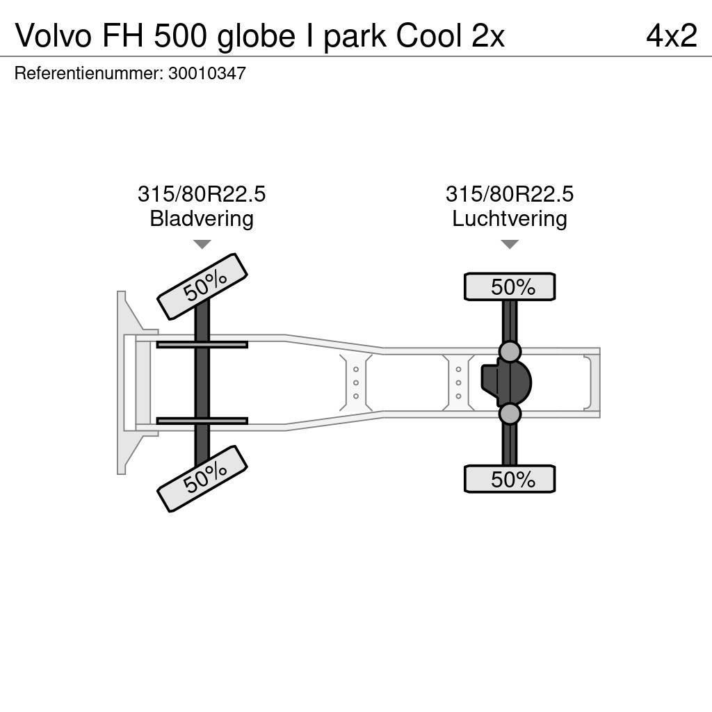 Volvo FH 500 globe I park Cool 2x Çekiciler