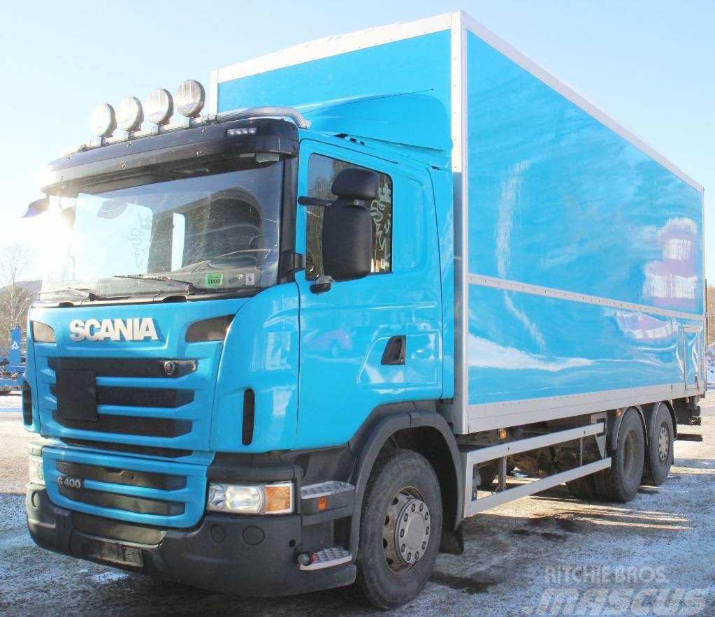 Scania G 400 6x2*4 skåpbil Kapali kasa kamyonlar